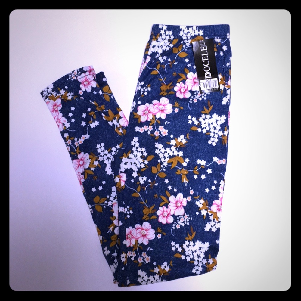 Docele Floral Leggings